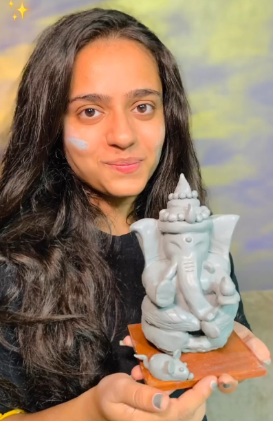 DIY Shadu Mati Ganpati Kit — made by a Kitsters maker