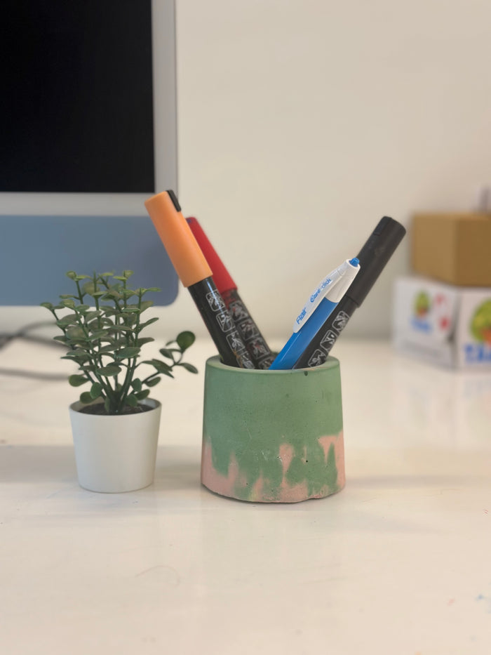 DIY Cement Planter Kit — made by a Kitsters maker