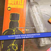 DIY Light Bottle Painting Kit