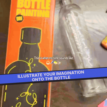 DIY Light Bottle Painting Kit