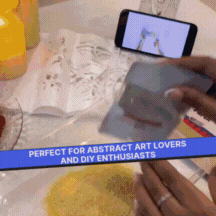DIY Gel Plate Monoprinting Kit