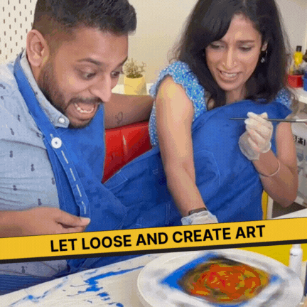 DIY Fluid Wheel Art Kit