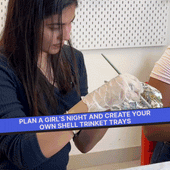 DIY Decoupage Shells Kit