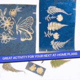 COMBO : DIY Handmade Paper Kit & DIY Solar Printing Kit