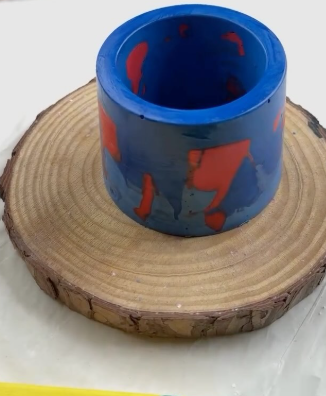 DIY Cement Planter Kit — made by a Kitsters maker
