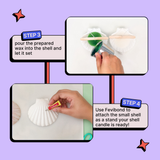 DIY Shell Candle Kit