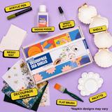DIY Decoupage Shells Kit