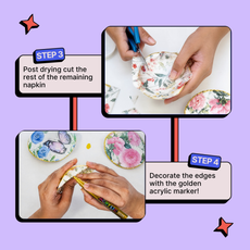 DIY Decoupage Shells Kit