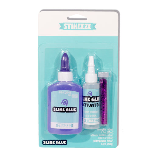 Stikeeze Make-it-Slime | Glitter Purple