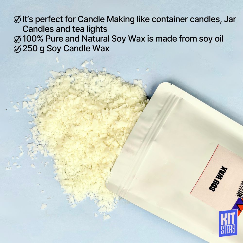 Soy Wax for Candle Making - 250g Soy Wax for Candle Making - 250g
