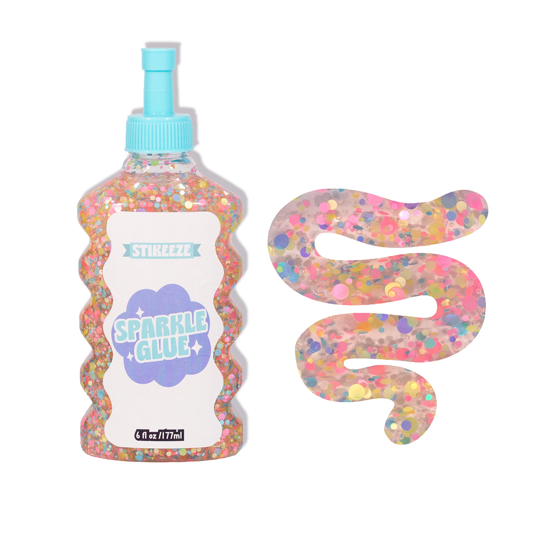 Stikeeze Sparkle Confetti Glue | Pop Surprise | 177ml