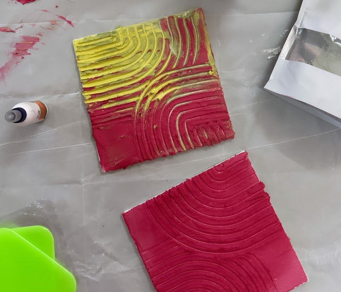 DIY Texture Painting Kit — made by a Kitsters maker