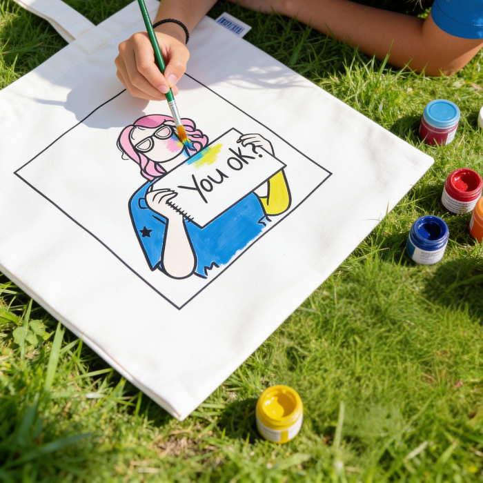DIY Tote Bag Painting Kit -  Kuch Kuch Hota Hai — made by a Kitsters maker