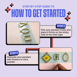 DIY UV Resin Pendant Kit