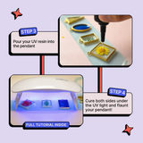 DIY UV Resin Pendant Kit
