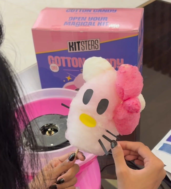 DIY Cotton Candy Kit — made by a Kitsters maker