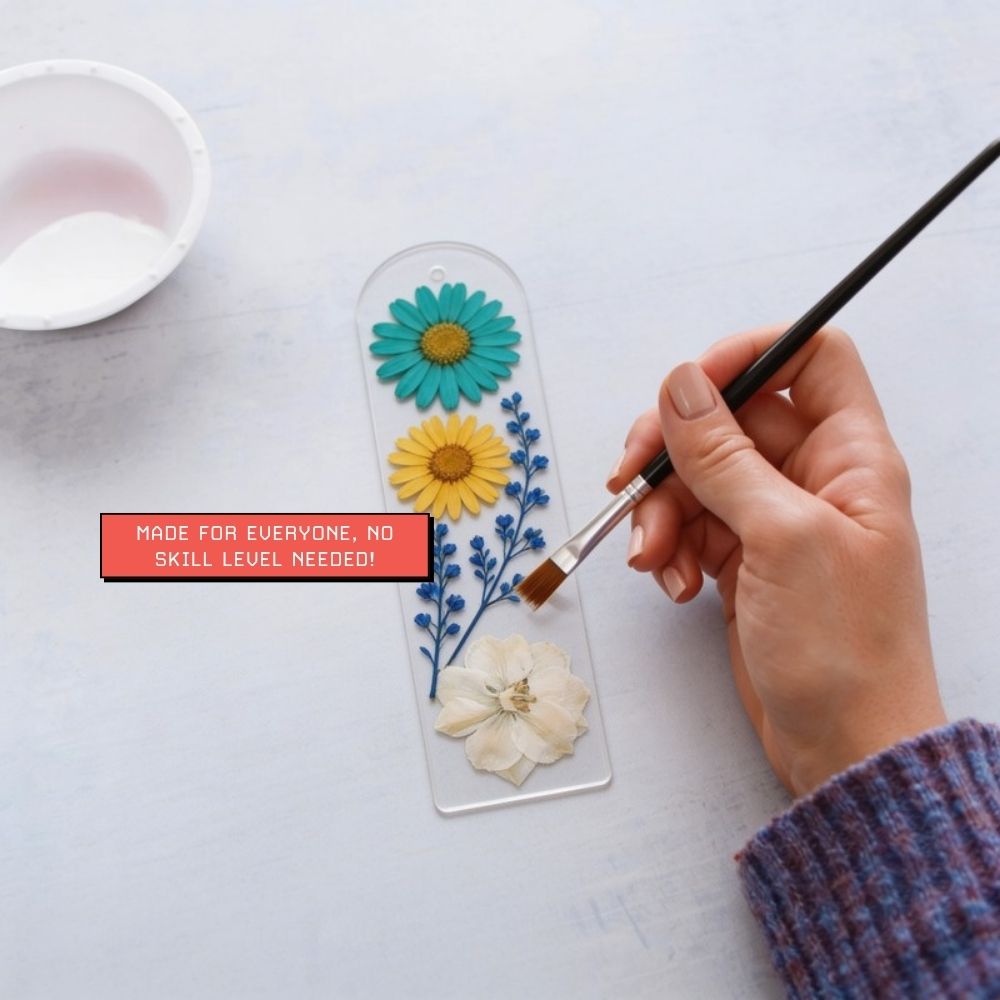 DIY Floral Bookmark Kit Hour - 3