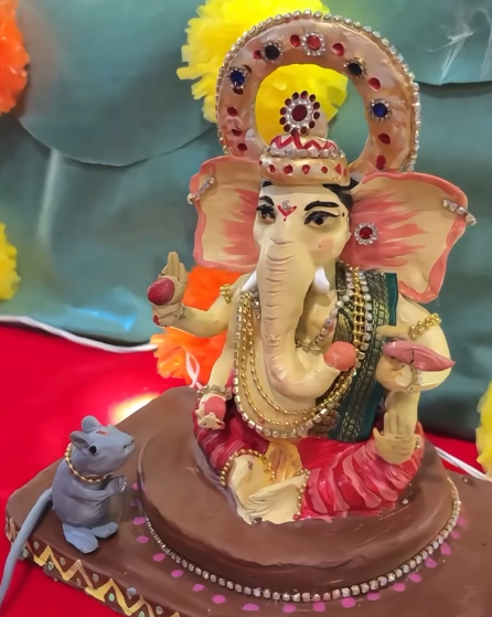 DIY Shadu Mati Ganpati Kit — made by a Kitsters maker