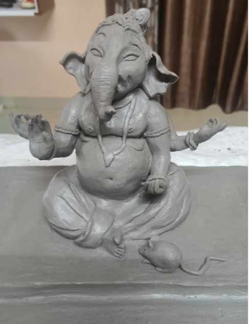 DIY Shadu Mati Ganpati Kit — made by a Kitsters maker