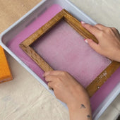 Handmade Paper Making Mould and Deckle Set