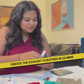 DIY Jesmonite Hexagon Coaster Kit