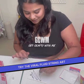 DIY Fluid String Art Kit