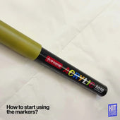 Acrylic Marker - 4mm - Set of 12 colours