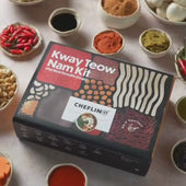 DIY Kway Teow Nam Kit Tutorial Video, How to Make Kway Teow Nam, Thai Cuisine Cooking Video, Easy Noodle Soup Recipe Tutorial, Authentic Thai Ingredients, Kway Teow Cooking Guide, DIY Thai Food, Kway Teow Nam Kit Instructions, Kitsters.in, Cooking Tutorial Video