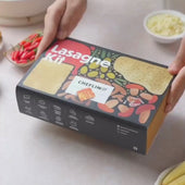 DIY Lasagne Kit, lasagne ingredients, homemade pasta kit, lasagne cooking set, Italian cooking kit