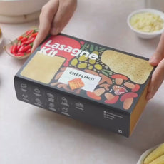 DIY Lasagne Kit, lasagne ingredients, homemade pasta kit, lasagne cooking set, Italian cooking kit