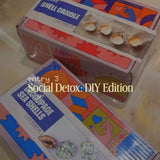 COMBO : DIY Shell Candle Kit & DIY Decoupage Shells Kit