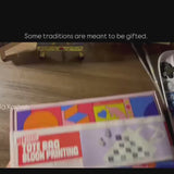 COMBO : DIY Block Printing Kit (Tote Bag) & DIY Tote Bag Painting Kit