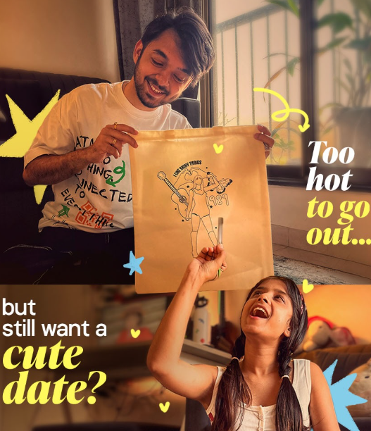 DIY Tote Bag Painting Kit -  Good Looks — made by a Kitsters maker